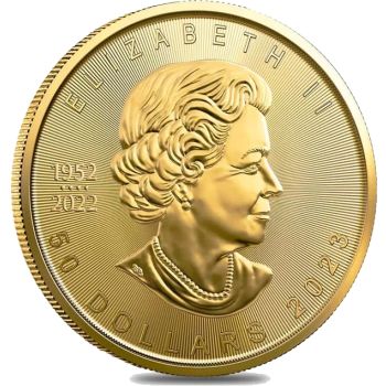 50 Dollari oro MAPLE LEAF 2023 - 1 oncia - CANADA