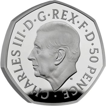 50 Pence in argento 2022 - In memoriam Queen Elisabeth II