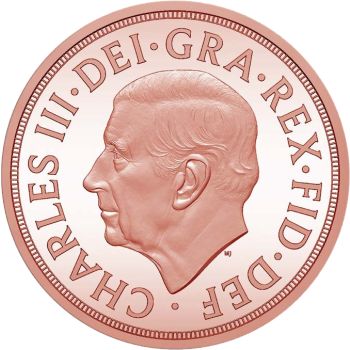 Queen Elisabeth II Memorial 5 Sovereign piece in oro fior di conio 2022