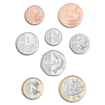 Definitive coin set in metallo fior di conio 2023