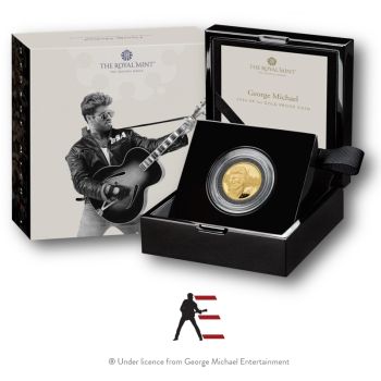 100 Sterline in oro – George Michael - A music Legend - 1 oz.