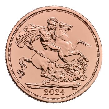 Sterlina oro 2024 - Re Carlo III