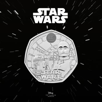 50 Pence in Cu.Ni. - Star Wars - R2-D2 e C-3PO - 2023 